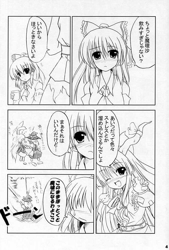 (CR37) [SeaFox (Kirisaki Byakko)] Keep Out (Touhou Project) page 3 full