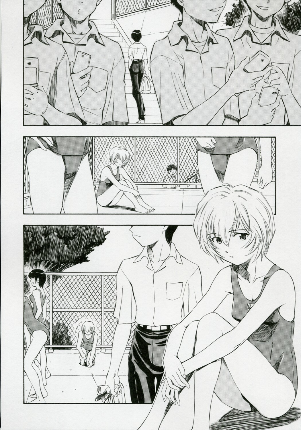 (COMIC1) [Studio Wallaby (Kura Oh)] Ayanami Kuro (Neon Genesis Evangelion) page 3 full