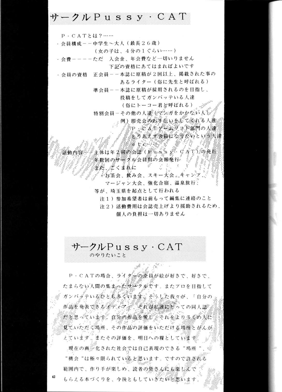 (C41) [PUSSY-CAT (Various)] PUSSY-CAT Vol. 21 3x3 no Pai-chan Hon (Various) page 42 full