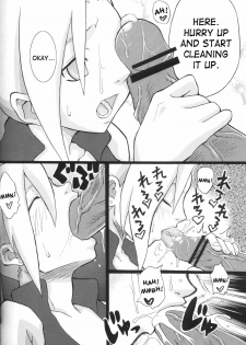 (C70) [Karakishi Youhei-dan Shinga (Sahara Wataru, Kanenomori Sentarou)] Toushatei (Naruto) [English] [SaHa] - page 35