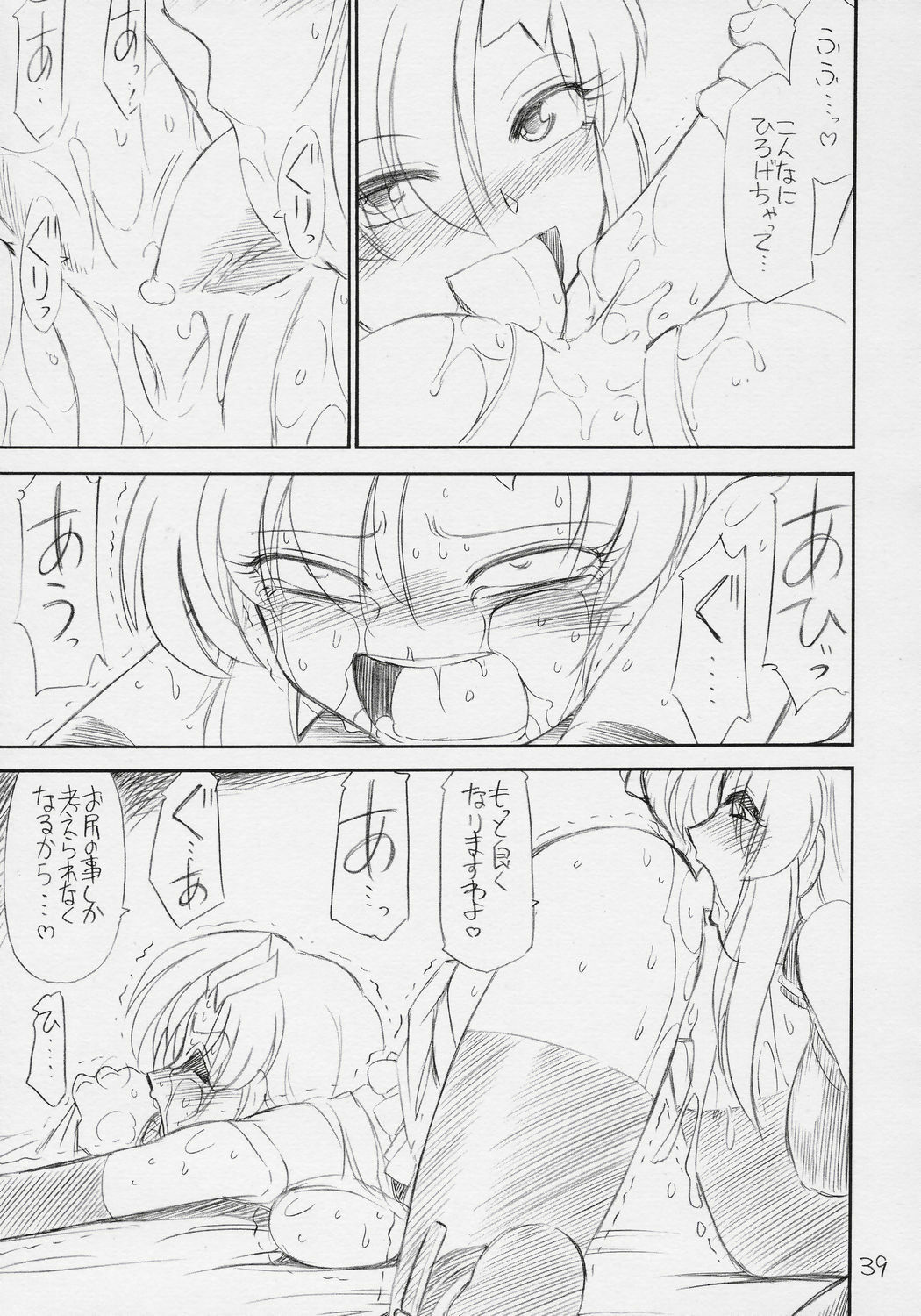 (C70) [EINSATZ GRUPPE (Charlie Nishinaka)] PRISONER 8 Miserable Birds (Gundam SEED DESTINY) page 40 full