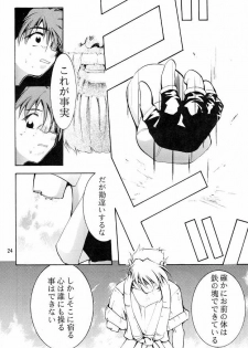 (C55) [Studio KIMIGABUCHI (Entokkun)] KEEP the FAITH (Kare Kano, Saber Marionette J, Mamotte Shugogetten!) - page 23