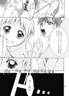 (C55) [Studio KIMIGABUCHI (Entokkun)] KEEP the FAITH (Kare Kano, Saber Marionette J, Mamotte Shugogetten!) - page 36