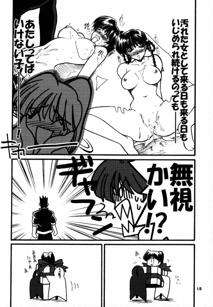 [U-A Daisakusen / Lapislazuli=corporation] Ruridou Gahou X (vol.10) (Dead or Alive) page 17 full