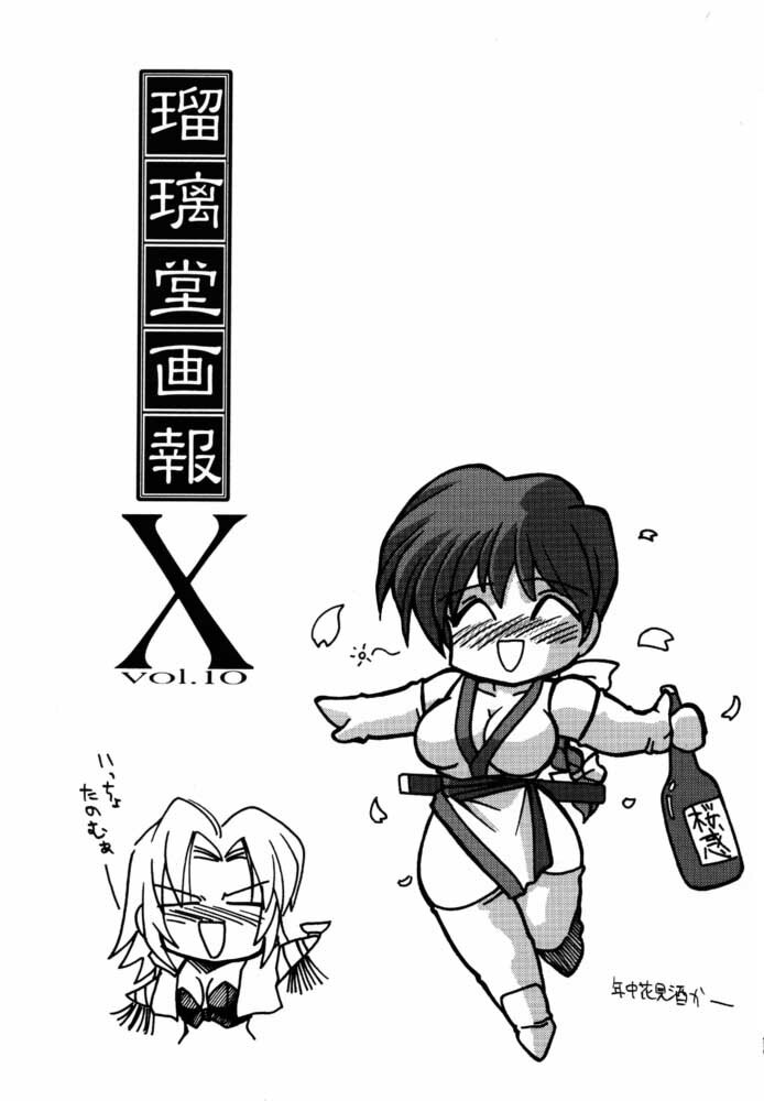 [U-A Daisakusen / Lapislazuli=corporation] Ruridou Gahou X (vol.10) (Dead or Alive) page 2 full
