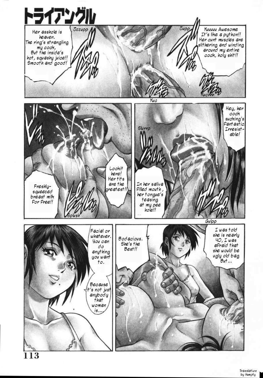 [Yamasaki Masato, Yanagawa Rio] Triangle - a triangular love affair [English] [Humpty] page 113 full