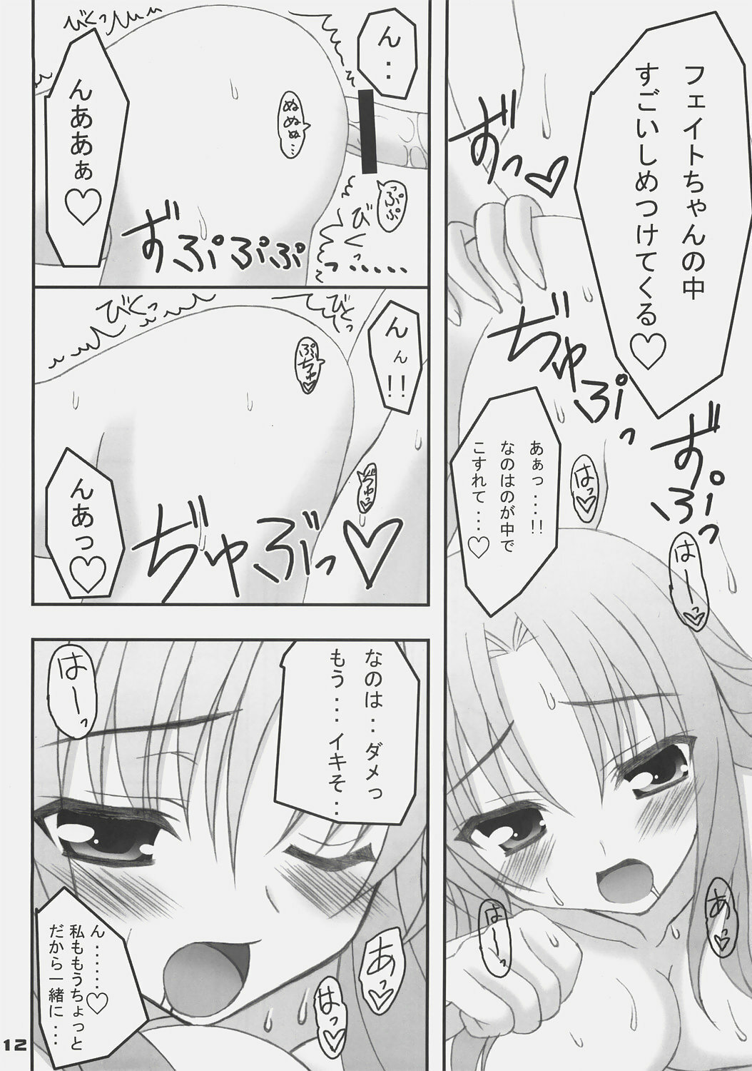 (C72) [Newton no Ringo (Inuzumi Masaki)] Otona na Fate no Hon (Mahou Shoujo Lyrical Nanoha) page 11 full
