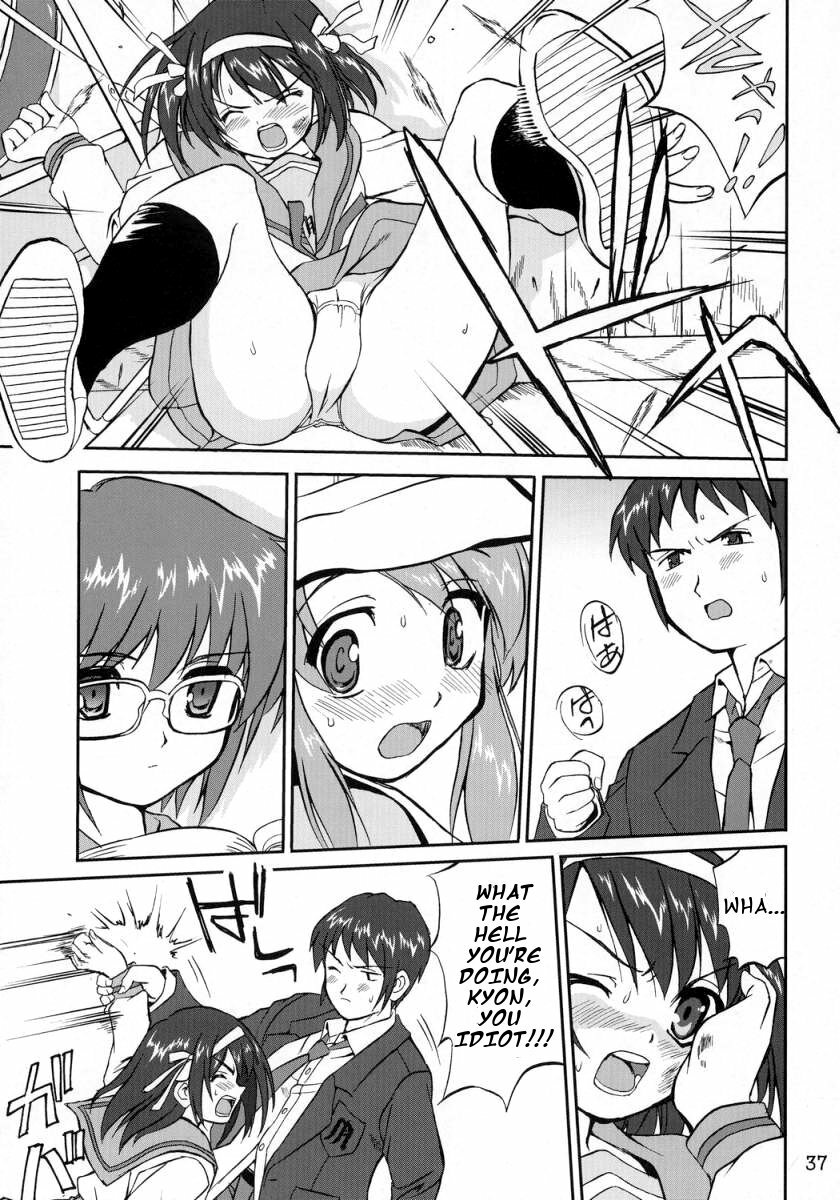 (C70) [Takotsuboya (TK)] Suzumiya Haruhi no Fukujyu (The Melancholy of Haruhi Suzumiya) [English] [One of a Kind Productions] page 37 full