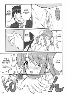 (C70) [Takotsuboya (TK)] Suzumiya Haruhi no Fukujyu (The Melancholy of Haruhi Suzumiya) [English] [One of a Kind Productions] - page 29