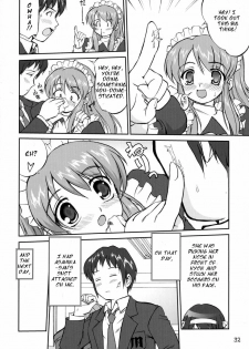(C70) [Takotsuboya (TK)] Suzumiya Haruhi no Fukujyu (The Melancholy of Haruhi Suzumiya) [English] [One of a Kind Productions] - page 32