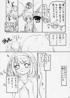 (C70) [TIMTIM Machine (Kazuma G-VERSION)] TIMTIM Machine 16-gou (Suzumiya Haruhi no Yuuutsu) - page 6