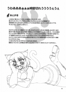 (C70) [Hakueki Shobou (A-Teru Haito)] Akaban Desho Desho? (.hack//Roots) - page 21