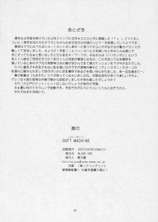 (COMIC1) [BLACK DOG (Kuroinu Juu)] SOFT MACHINE (To LOVE-Ru) - page 21