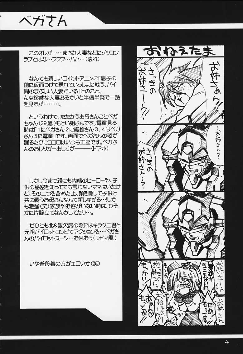 (C59) [UA Daisakusen, Lapislazuli=corporation (Harada Shoutarou)] Ruridou Gahou CODE:13 (Gear Fighter Dendoh) page 3 full