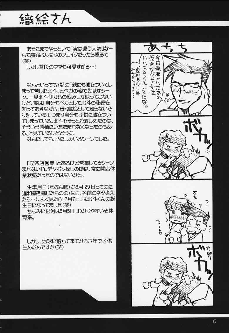 (C59) [UA Daisakusen, Lapislazuli=corporation (Harada Shoutarou)] Ruridou Gahou CODE:13 (Gear Fighter Dendoh) page 5 full