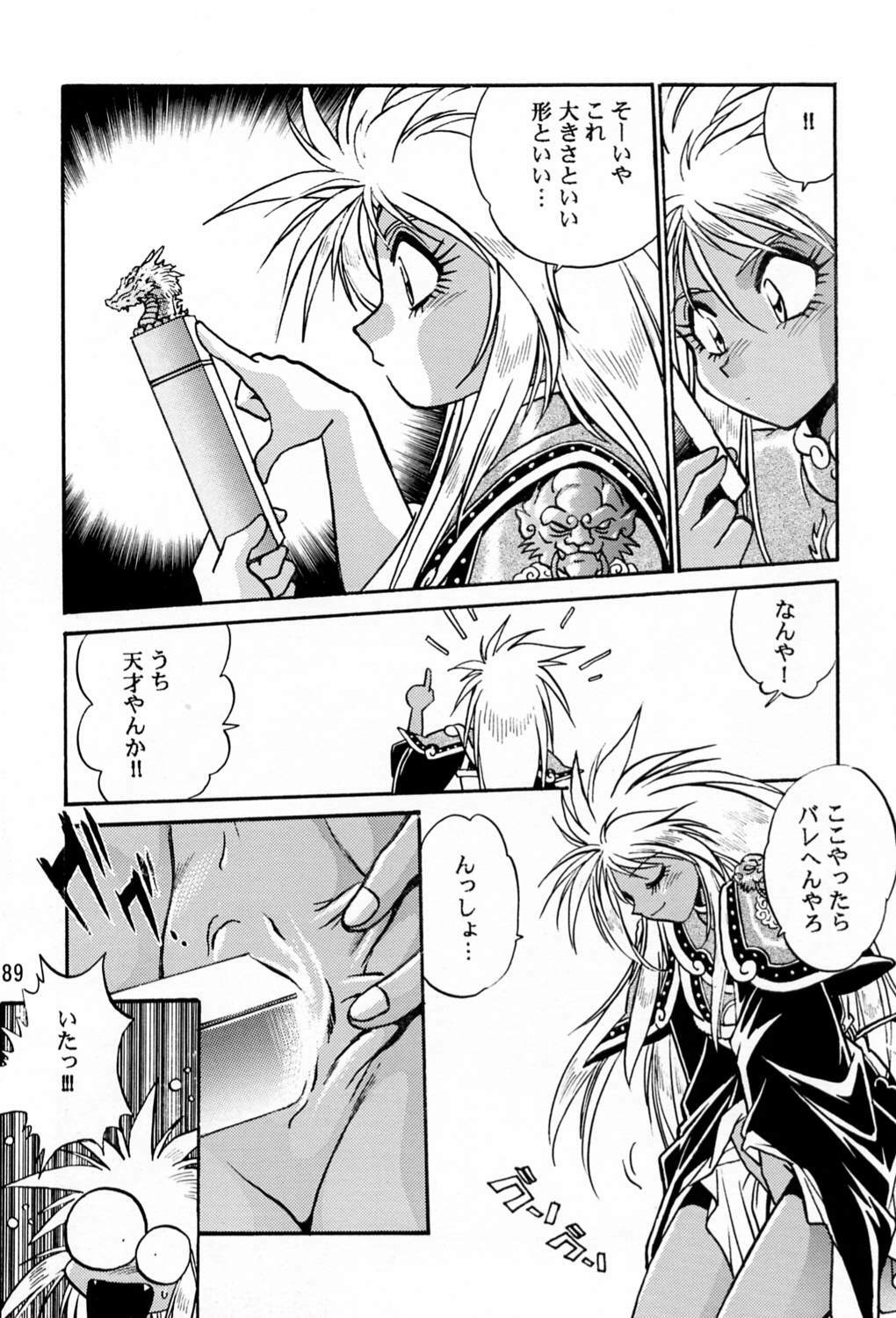 (C60) [Studio Katsudon (Manabe Jouji)] Uraginga Sengoku Gun Yuuden (Ginga Sengoku Gun Yuuden Rai) page 88 full