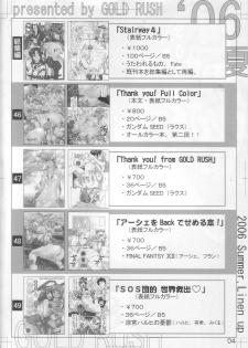 (C70) [GOLD RUSH (Suzuki Address)] SOS-Dan Shiki Sekai Kyuushutsu | Sos-dan style World Rescue (The Melancholy of Haruhi Suzumiya) - page 4