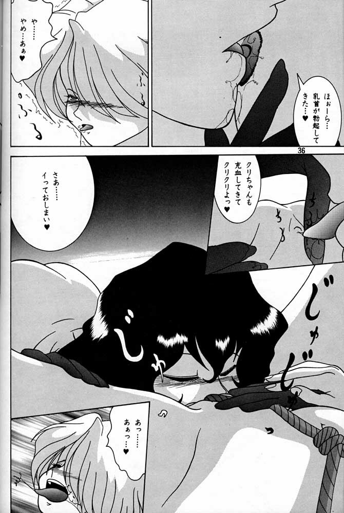 (C55) [Mengerekun (Captain Kiesel, Tacchin, Von.Thoma)] POTATO MASHER 14 (Mobile Suit Gundam, Sakura Taisen, Slayers) page 35 full