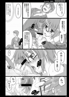 (C70) [Shimoyakedou (Ouma Tokiichi)] NAGATOTO (The Melancholy of Haruhi Suzumiya) - page 15