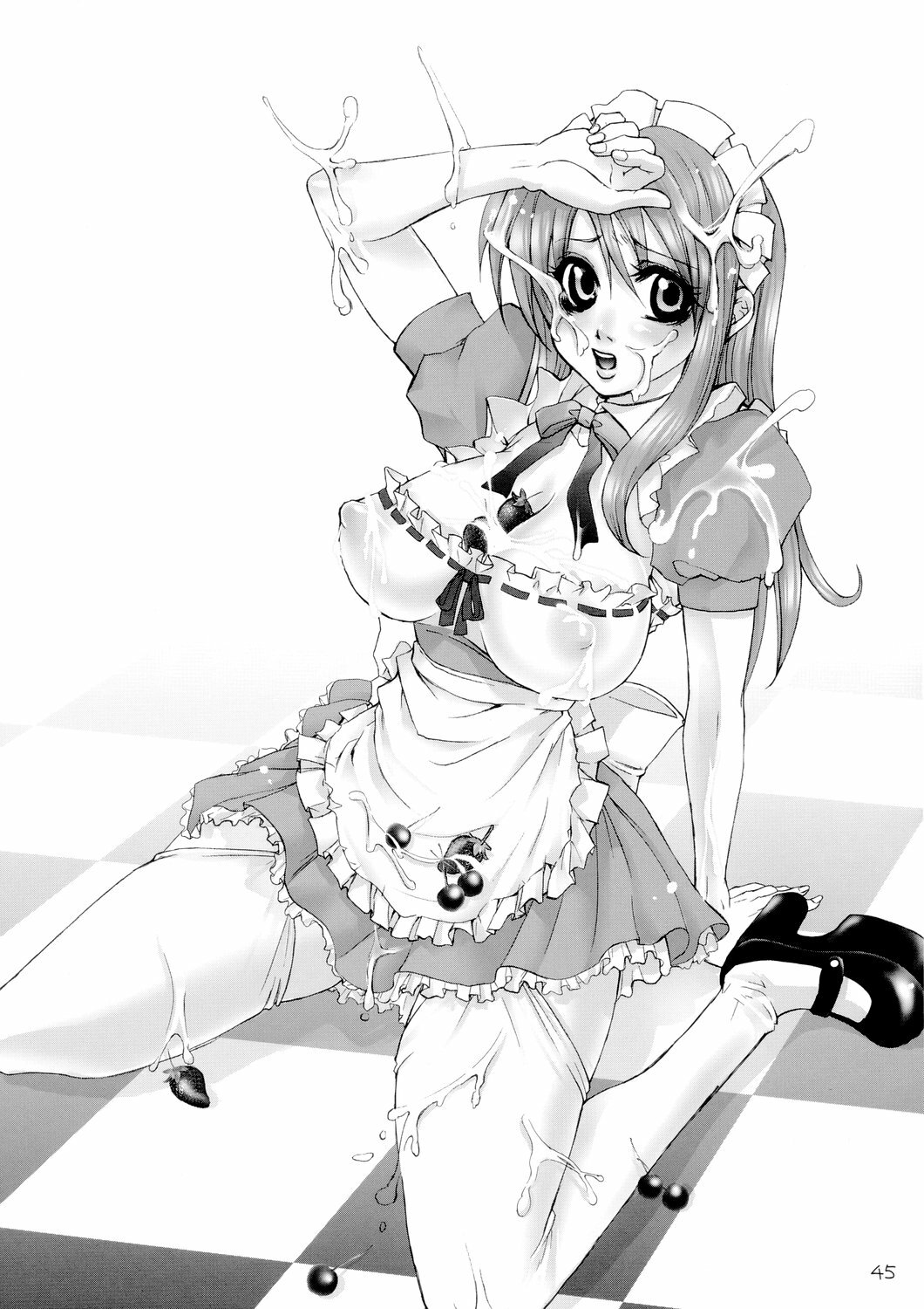 (C70) [Jipohou] Kyuukyoku Choujin Ha~ruhi (The Melancholy of Haruhi Suzumiya) page 45 full