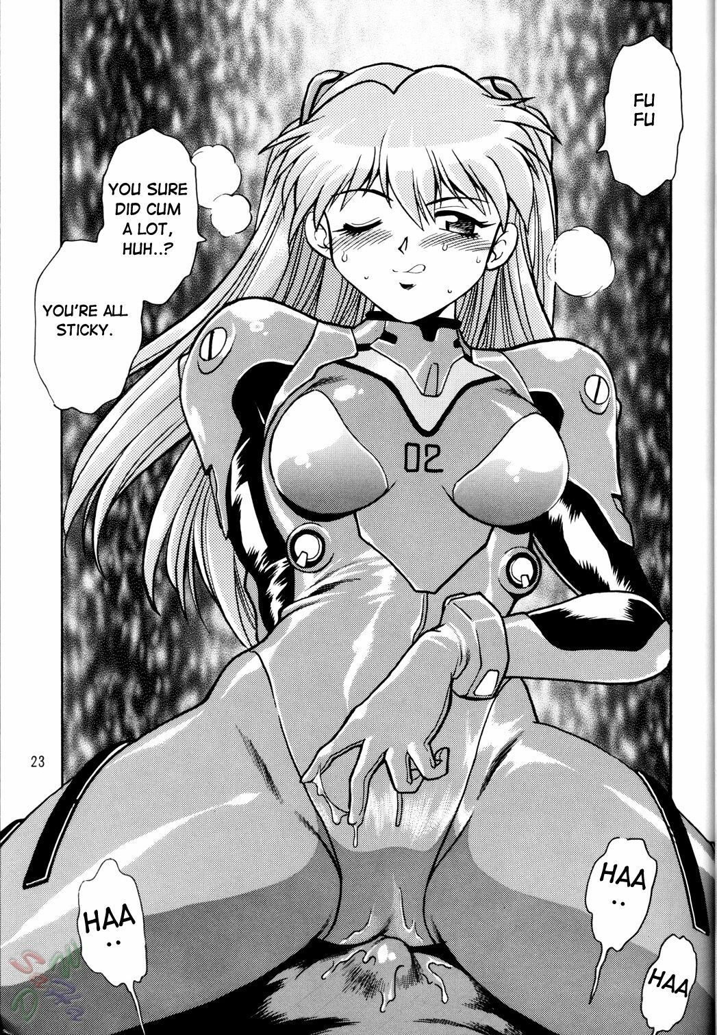 (CR34) [Studio Katsudon (Manabe Jouji)] Plug Suit Fetish (Neon Genesis Evangelion) [English] {D-W} page 23 full