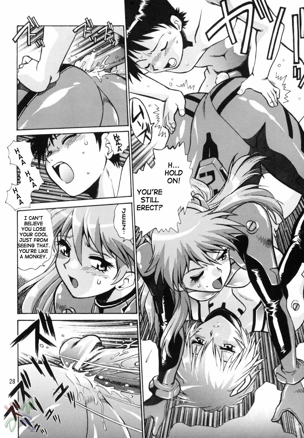 (C66) [Studio Katsudon (Manabe Jouji)] Plug Suit Fetish Vol. 2 (Neon Genesis Evangelion) [English] {D-W} page 28 full