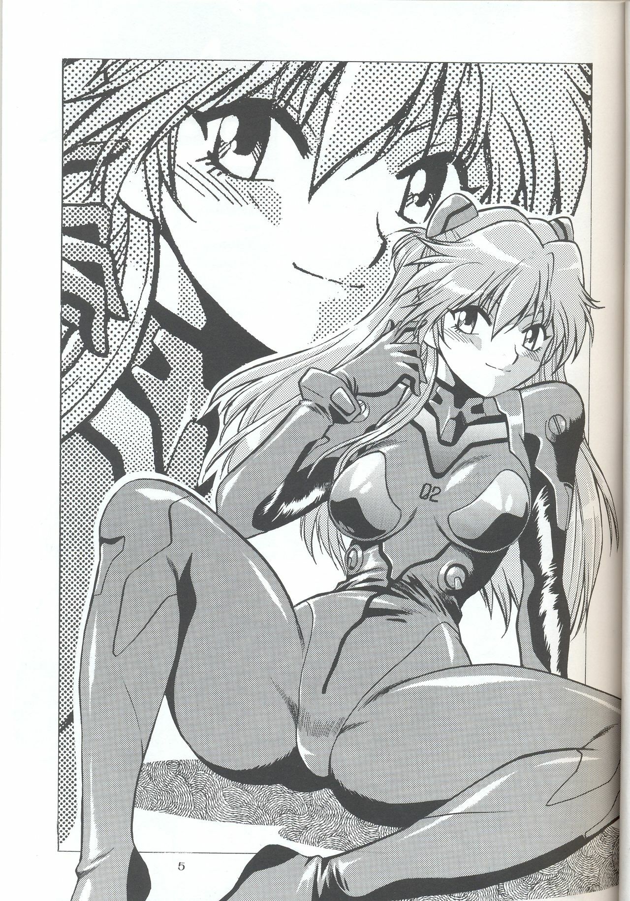 (SC32) [Studio Katsudon (Manabe Jouji)] Plug Suit Fetish In Chikan Densha (Neon Genesis Evangelion) page 4 full