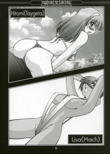 (C64) [UA Daisakusen, Lapislazuli=corporation (Harada Shoutarou)] Ruridou Gahou XX CODE:20 (Dead or Alive) - page 4