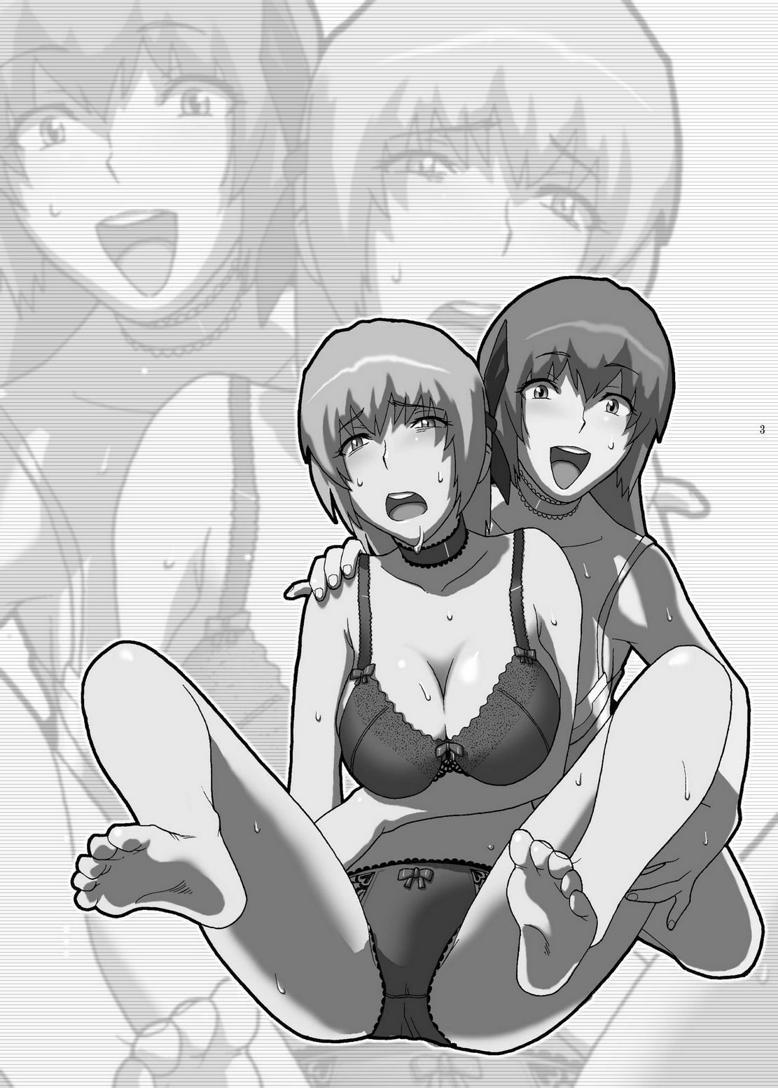 (SC33) [Air Praitre (TAKUMI, Ogata)] Kasumi Mesuinu Choukyou (Dead or Alive) page 3 full