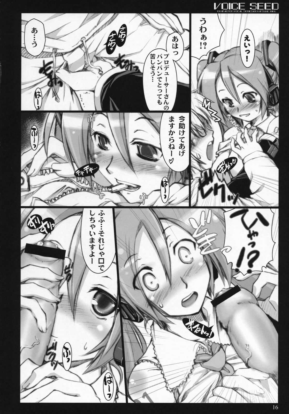 (C73) [Shimoyakedou (Ouma Tokiichi)] Voice Seed (Vocaloid 2) page 15 full