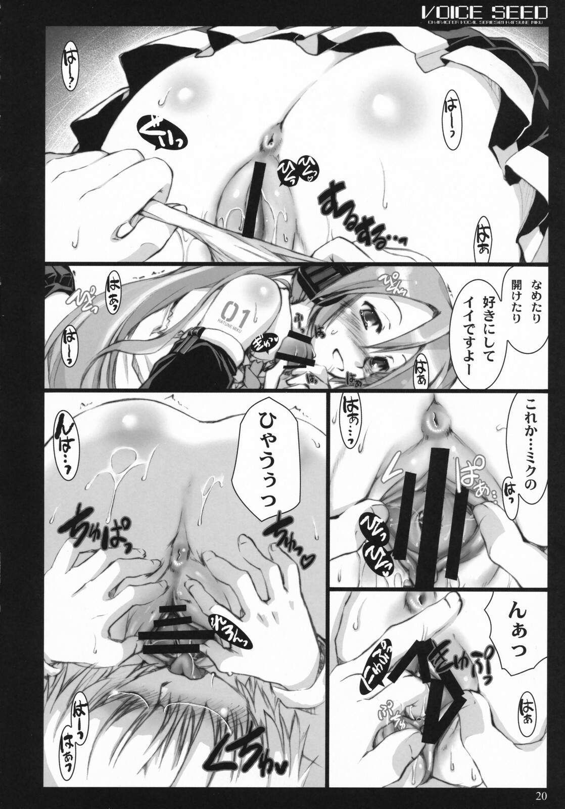 (C73) [Shimoyakedou (Ouma Tokiichi)] Voice Seed (Vocaloid 2) page 19 full