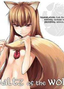 (Mimiket 16) [Neko no Paraiso (Neko no Te)] Ookami no Enbukyoku | Waltz of the Wolf (Spice and Wolf) [English] [Tail Feel so Good] - page 24
