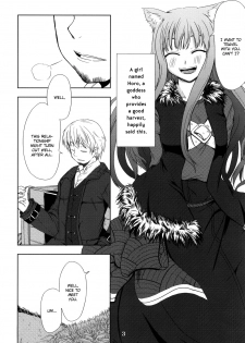 (Mimiket 16) [Neko no Paraiso (Neko no Te)] Ookami no Enbukyoku | Waltz of the Wolf (Spice and Wolf) [English] [Tail Feel so Good] - page 3