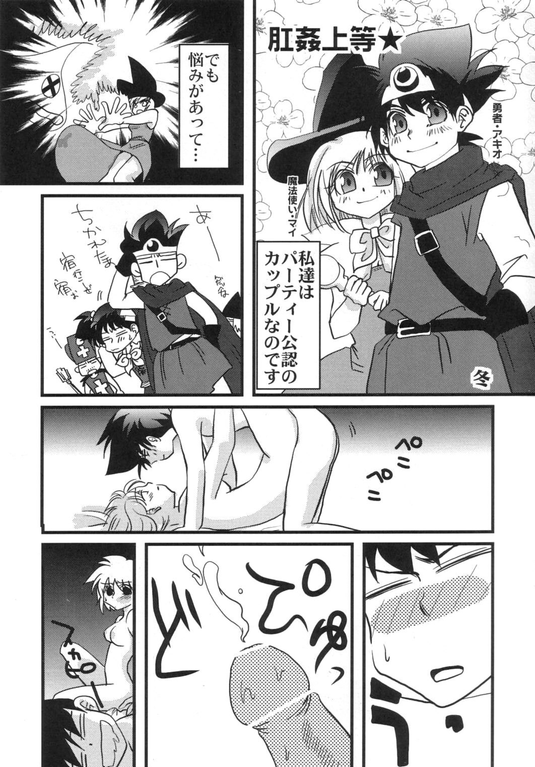(C66) [DOREI MANIA (Bonoramo, Mai, Sakura Shouji)] THE AMERU (Dragon Quest III) page 10 full