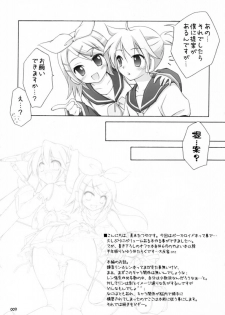 (C73) [Titokara 2nd Branch (Manami Tatsuya)] Mikumero. (Vocaloid) - page 8