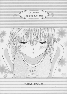[Shimekiri Sanpunmae (Tukimi Daifuku)] PLEASE KISS ME (Ichigo 100%) - page 2