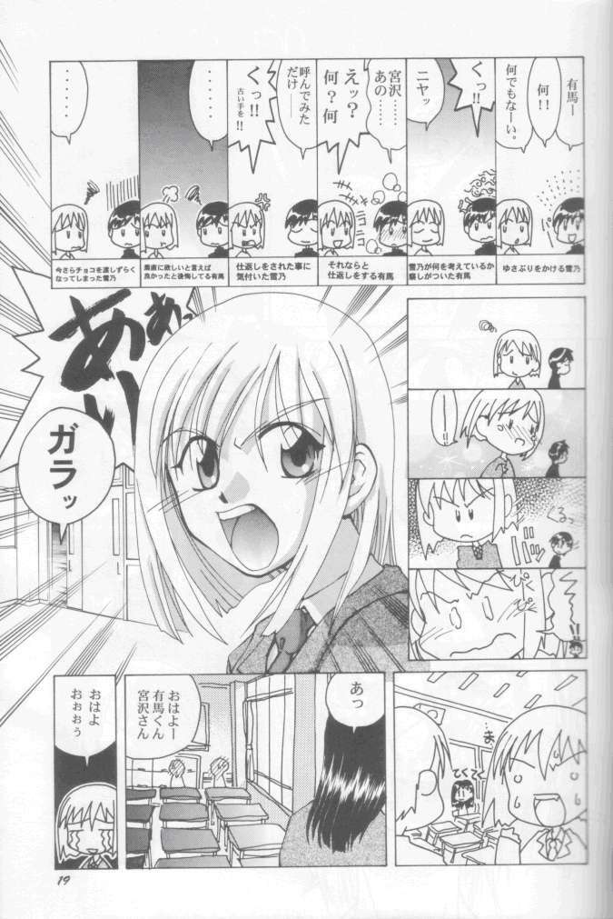 (C55) [GOLD RUSH (Suzuki Address)] Jun'ai Daiginjou (Kare Kano) page 18 full