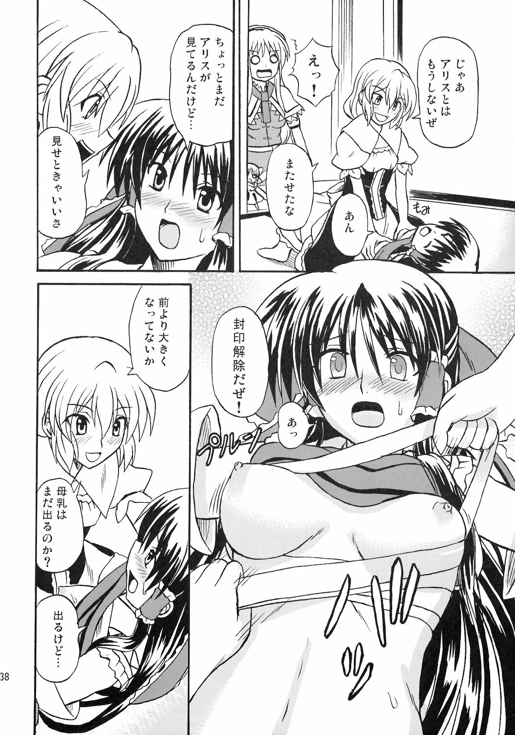 (Reitaisai 4) [Takakuya (Takaku Toshihiko)] Touhou Youjo Ranbu 8 (Touhou Project) page 39 full