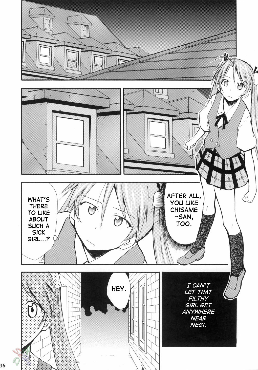 (Comic Castle 2006) [Studio Kimigabuchi (Kimimaru)] Negimaru! 4 (Mahou Sensei Negima!) [English] [SaHa] page 35 full