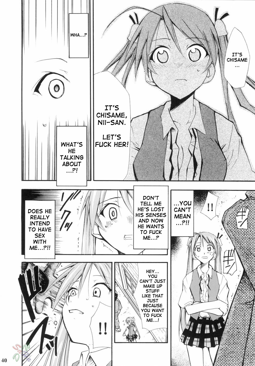 (Comic Castle 2006) [Studio Kimigabuchi (Kimimaru)] Negimaru! 4 (Mahou Sensei Negima!) [English] [SaHa] page 39 full