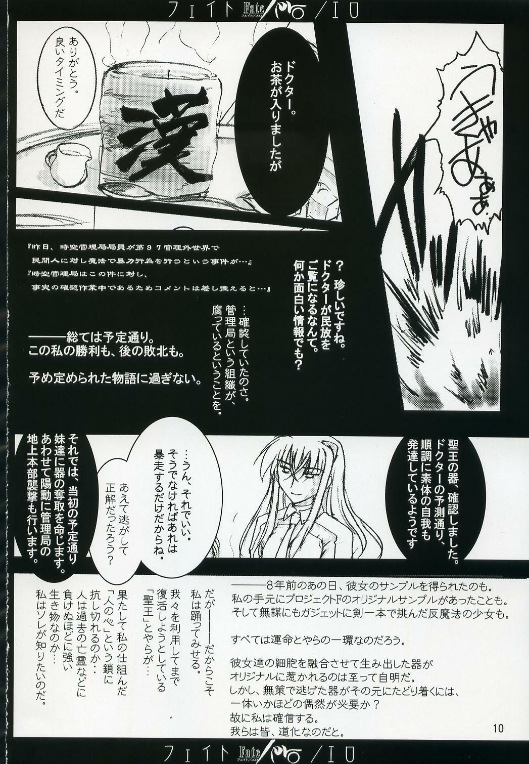 (C72) [Aruku Denpatou no Kai (Kimura Shuuichi)] Fate/ero (Mahou Shoujo Lyrical Nanoha) page 9 full