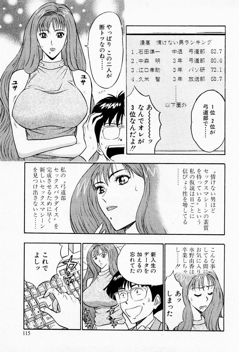 [Chosuke Nagashima] Bakusha Kyuudou Men 2 page 115 full