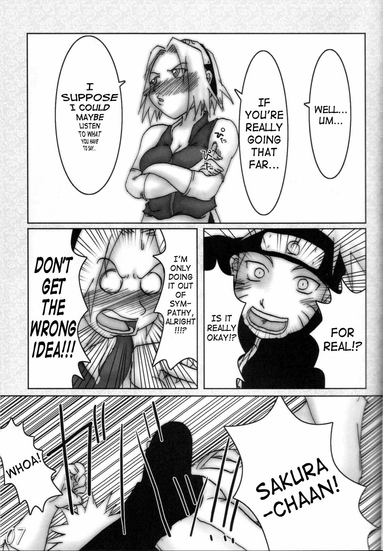 (ComiComi8) [HIGHWAY-SENMU (Saikoubi)] H-Sen Vol. 6.5 (Naruto) [English] [SaHa] page 6 full