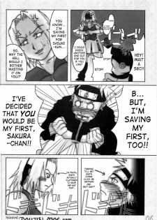 (ComiComi8) [HIGHWAY-SENMU (Saikoubi)] H-Sen Vol. 6.5 (Naruto) [English] [SaHa] - page 5
