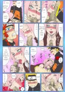 (SC29) [PETS (rin, kuro, may)] Nisemono (Naruto) [English] [persepolis130] [Colorized] - page 15