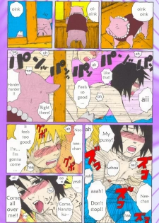 (SC29) [PETS (rin, kuro, may)] Nisemono (Naruto) [English] [persepolis130] [Colorized] - page 30