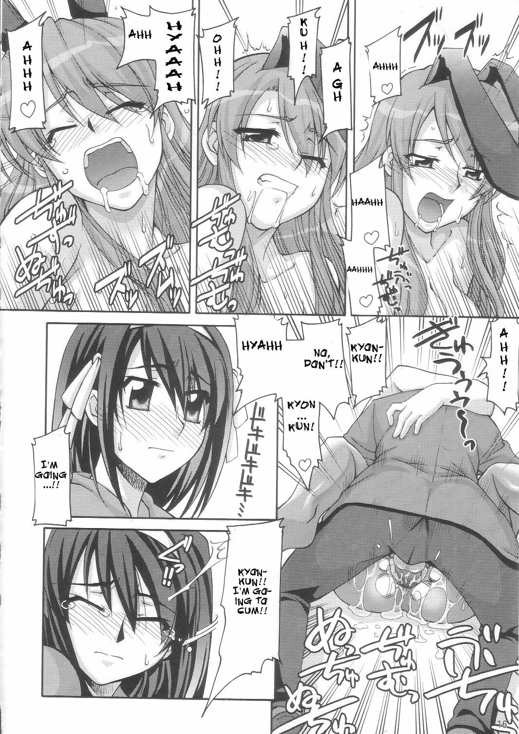 (C70) [GOLD RUSH (Suzuki Address)] SOS-Dan Shiki Sekai Kyuushutsu | Sos-dan style World Rescue (The Melancholy of Haruhi Suzumiya) [English] [CGRascal] page 15 full