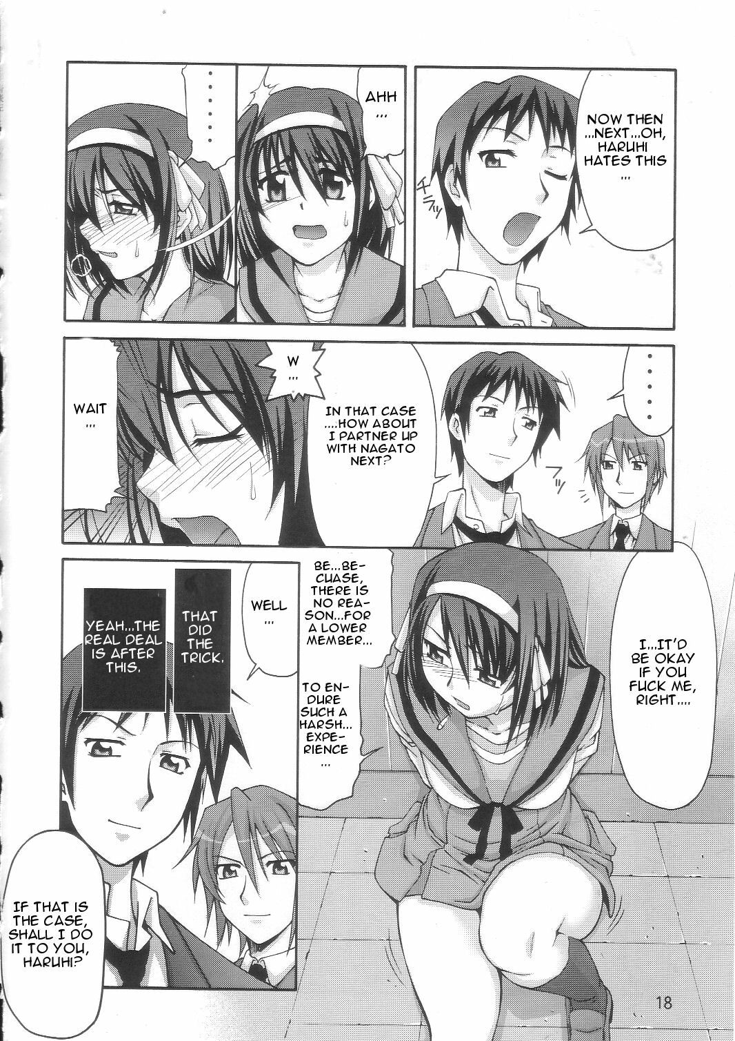 (C70) [GOLD RUSH (Suzuki Address)] SOS-Dan Shiki Sekai Kyuushutsu | Sos-dan style World Rescue (The Melancholy of Haruhi Suzumiya) [English] [CGRascal] page 17 full