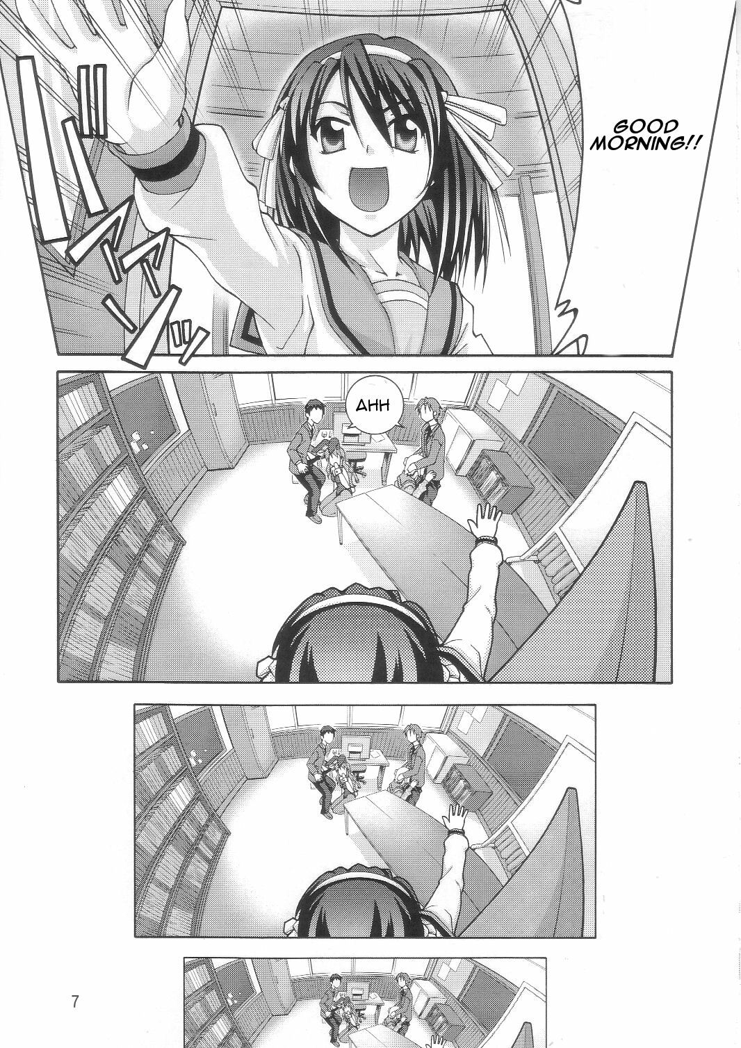 (C70) [GOLD RUSH (Suzuki Address)] SOS-Dan Shiki Sekai Kyuushutsu | Sos-dan style World Rescue (The Melancholy of Haruhi Suzumiya) [English] [CGRascal] page 7 full