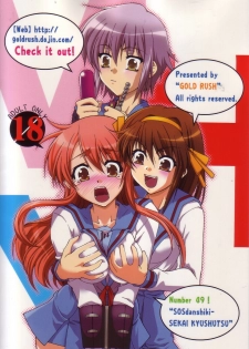 (C70) [GOLD RUSH (Suzuki Address)] SOS-Dan Shiki Sekai Kyuushutsu | Sos-dan style World Rescue (The Melancholy of Haruhi Suzumiya) [English] [CGRascal] - page 2